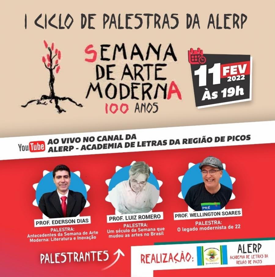 CULTURA | ALERP realizará o I Ciclo de Palestras 